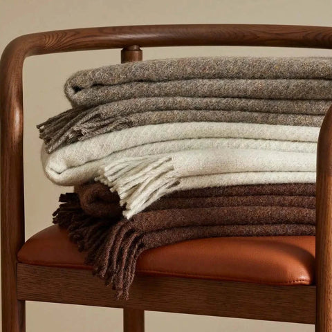 Plain and Textured Throws