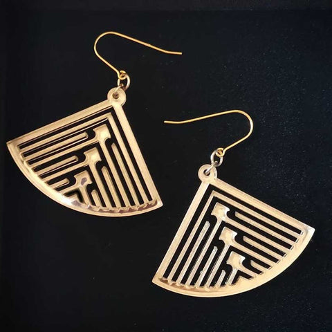 Anna Leyland Fantail Design Earrings