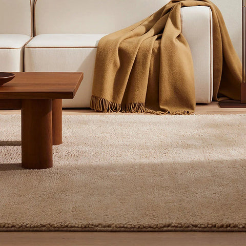 A plush wool rug by Weave Home