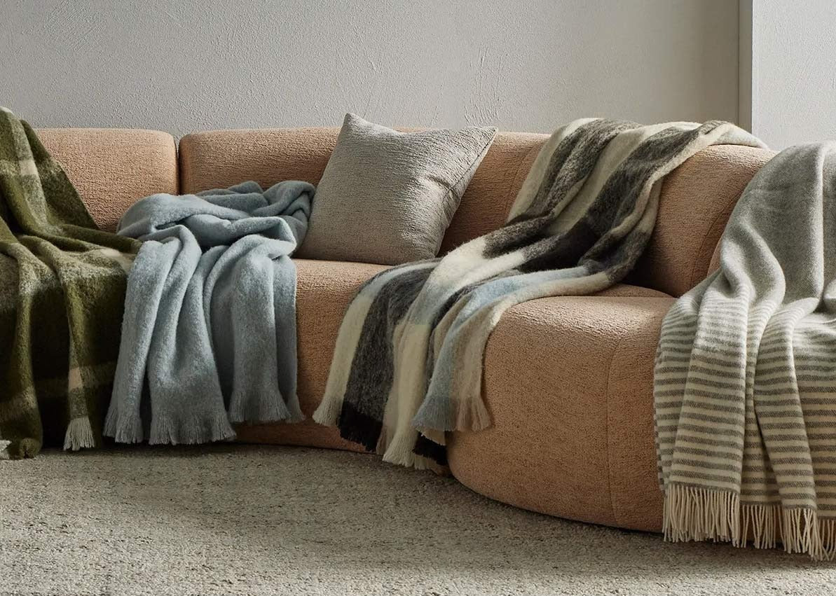 Throw Blankets New Season Arrivals | Fresh On-Trend Designs– Ink ...