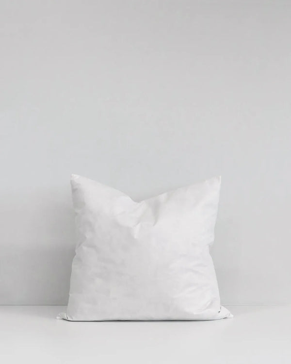 A premium duck feather inner sized 50 x 50cm designed to fit a 45 x 45cm cushion cover