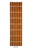 A Marimekko NZ wool geometric patterned rug in a rusty brown, seen from above