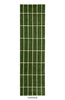 Top view of a green geometric Marimekko NZ wool rug 
