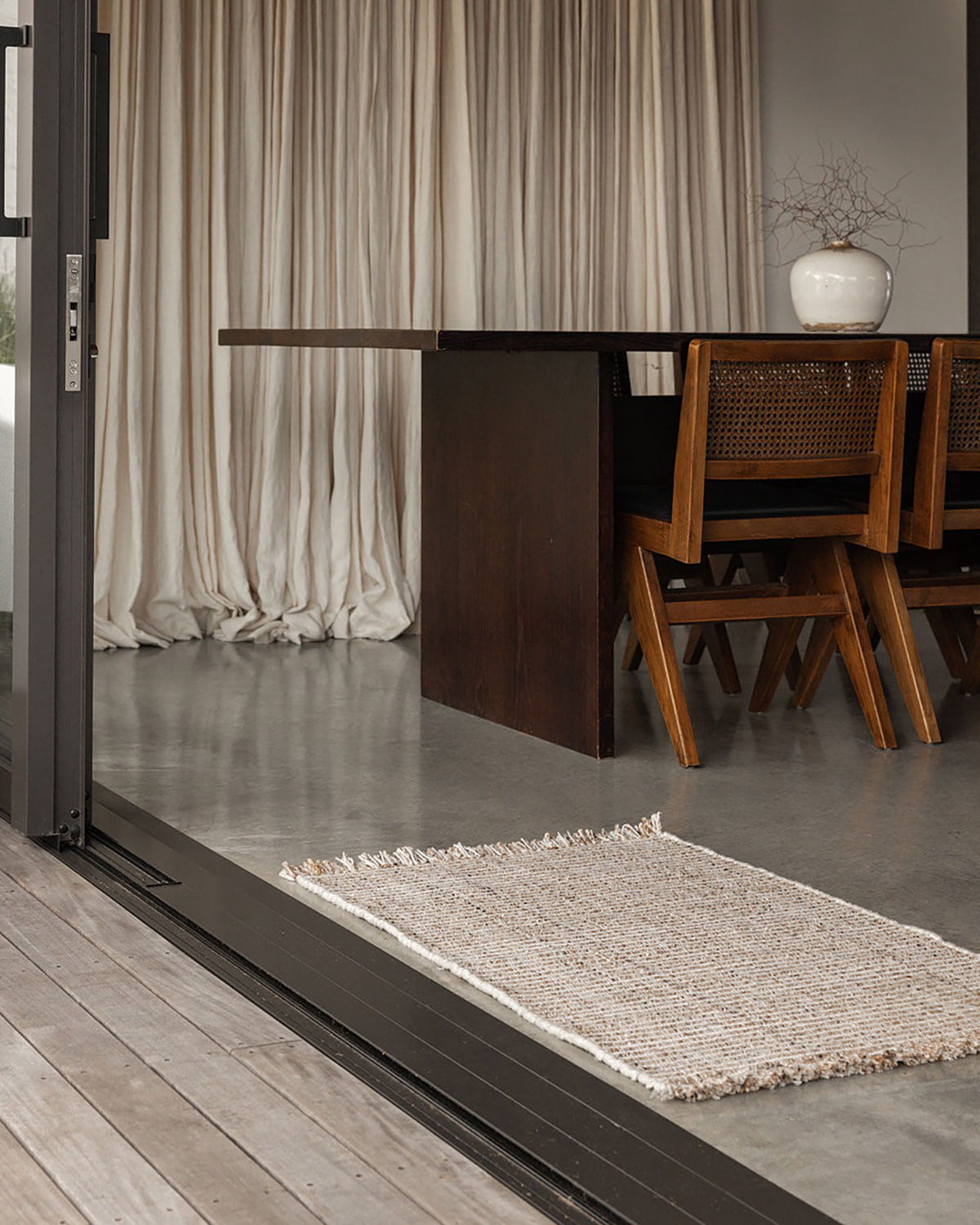 Teak Rhodes Floor Mat Mat– Ink & Brayer New Zealand