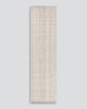 Full view of the Rhodes Teak outdoor and  kitchen runner rug by Baya NZ