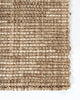 Close up of the Portsea entrance door mat showing the beauitful textural weave in jute