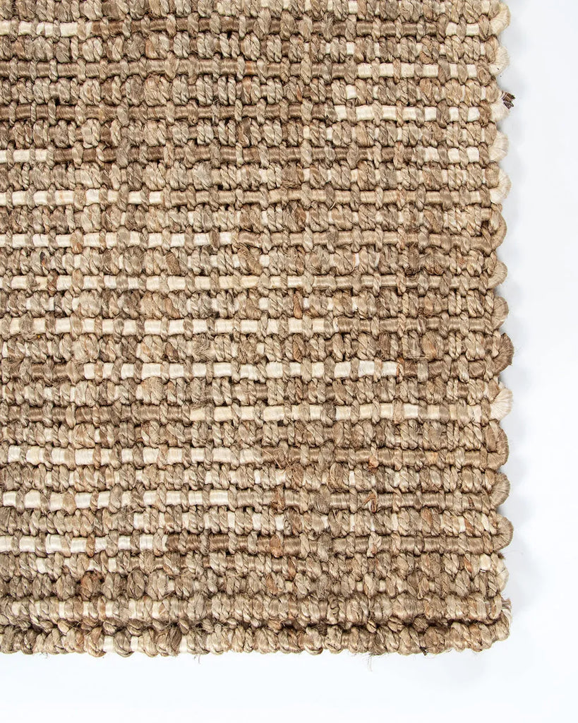 Close up of the Portsea entrance door mat showing the beauitful textural weave in jute