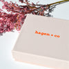 NZ designer Hagen + Co earrings gift box