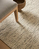 Wool boucle floor rug 'Henley Pelican' by Weave Home nz