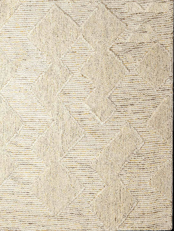 The Tribe Home Manhattan NZ wool floor rug, detail shown from above