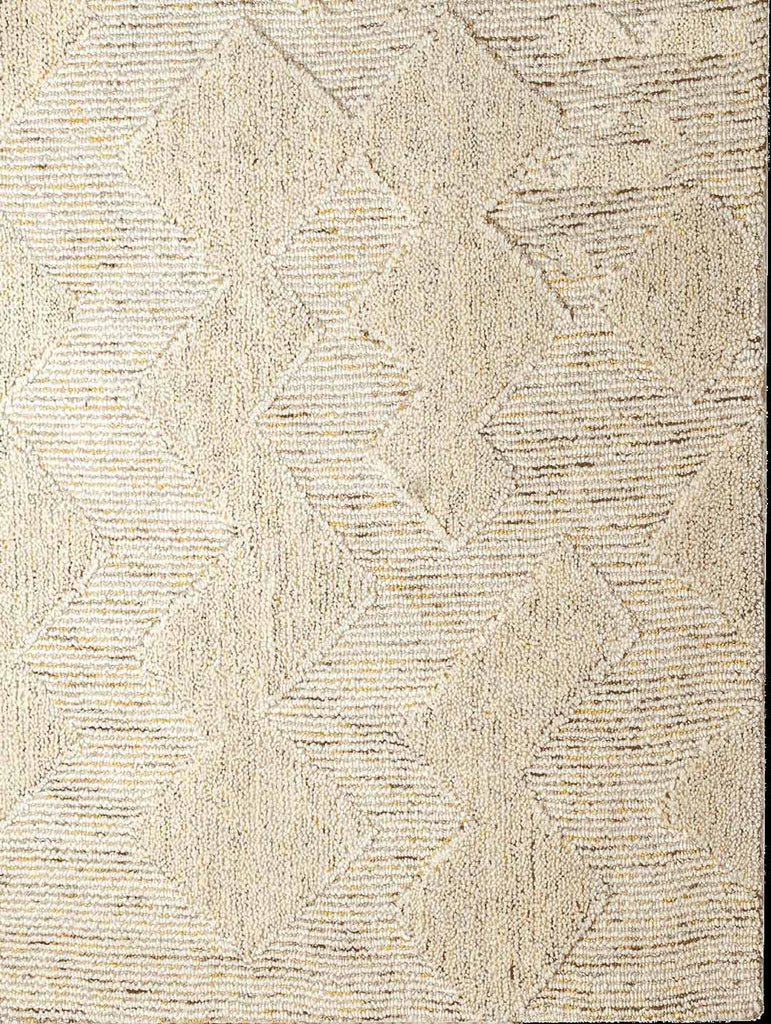 The Tribe Home Manhattan NZ wool floor rug, detail shown from above