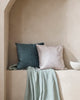 Baya velvet cushions, by Baya nz, in a modern home