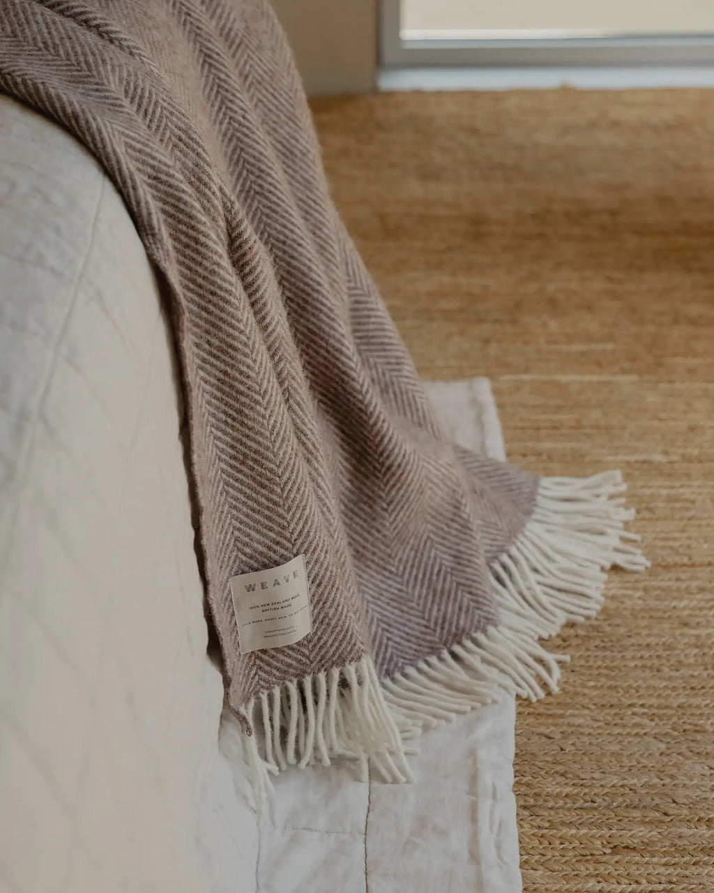 Magnus Throw Rug Weave Home Magnus Throw Blanket - Cocoa | 100% Wool– Ink & Brayer New ...