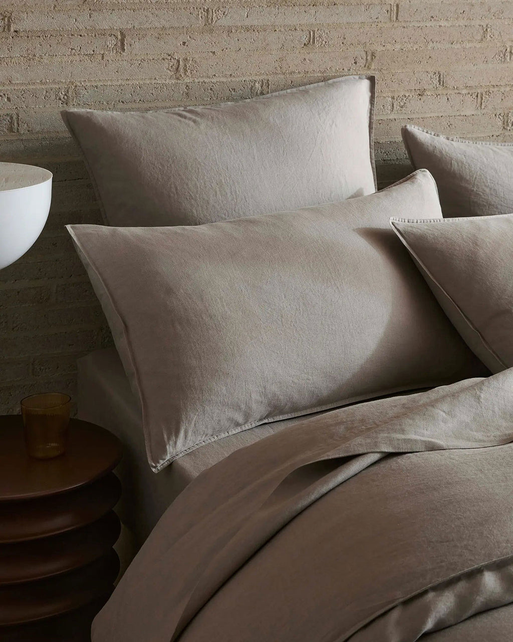 Pebble Rise Cover Ravello Linen Quilt Cover - Pebble - Weave Home– Ink & Brayer New Zealand