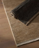Weave Home NZ wool beige rug with navy rug on top