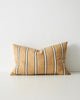 The Weave Home Vinnie lumbar striped cushion seen from the front