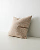 Weave Home Donatella textural cushion seen from the side