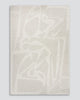 The Baya patterned wool floor rug 'Maya' seen in full from above
