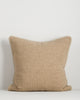 Baya Alden linen cotton blend cushion in Oat on a plain background