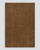 Baya Bastion NZ wool floor rug in Hazelnut, full flat view on a plain background, showing the two fine lengthwise lines.