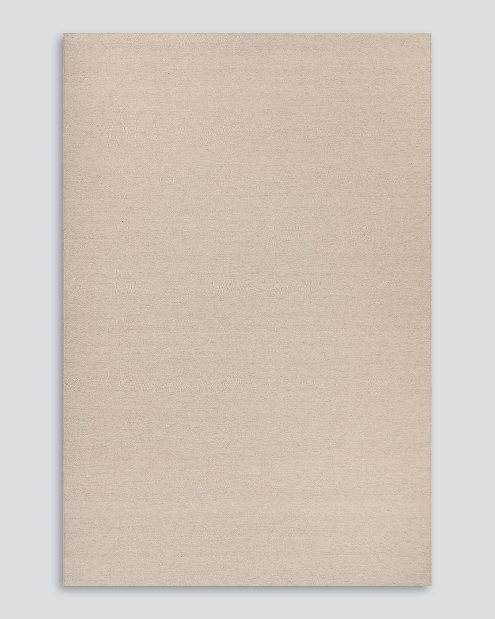 Baya Fairmont NZ Wool Floor Rug in Limestone, laid flat on a plain background