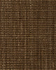 Close-up of the Baya Linden Floor Rug in Ironbark showing its dense flatweave texture in an earthy brown wool.