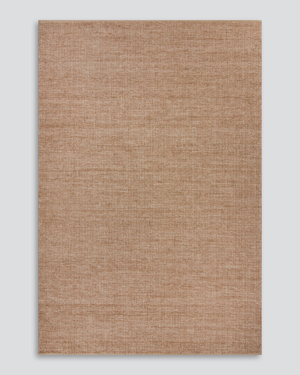 Baya Ormond outdoor rug in Biscotti, full flat view on a plain background, showing the flat-woven texture.