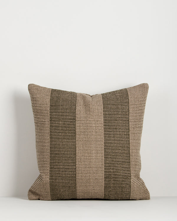 Baya Tide Recycled PET Outdoor Cushion in Mangrove, shown flat on a plain background.