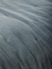 Close view of the soft cotton velvet pile on the Città Cotton Velvet Quilt in Cod