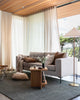 Cushions by Baya nz decorating a couch in a stylish home