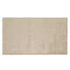 Full view of a soft handloomed rug in a soft beige Pumice colour by Soren Liv. The edges are lightly fringed