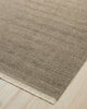 Weave Home Anton wool rug in Ash on a pale timber floor