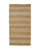 Weave Home Arden Jute Doormat in Natural, full mat viewed from above
