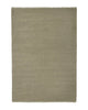 Weave Home Jacqueline wool rug in Pumice on a plain background, shown flat with fringed ends