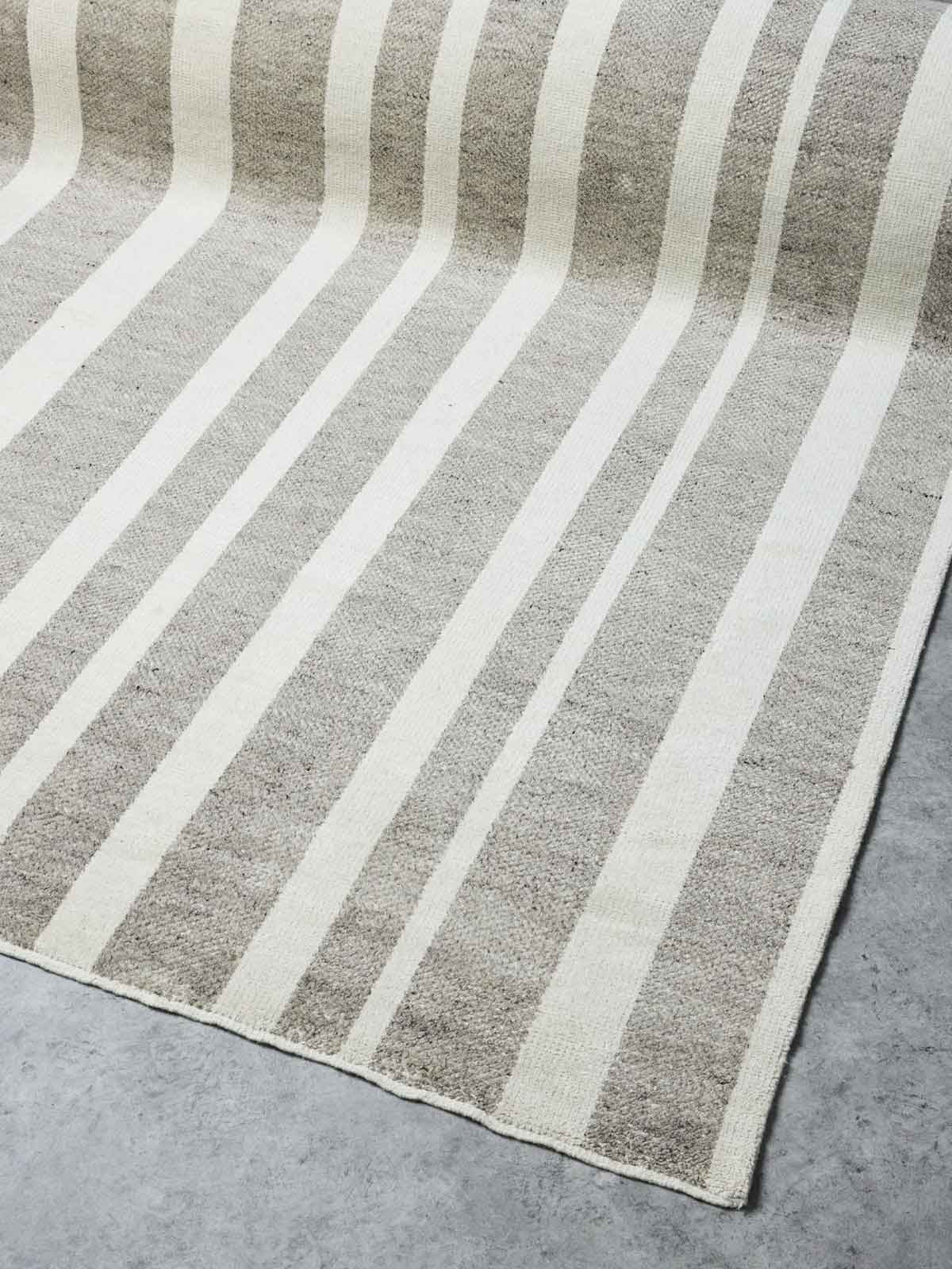 Tribe Home Zephyr Rug - Taupe | 100% Wool– Ink & Brayer New Zealand