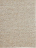 Detail from above of the Tribe Home NZ bobbly Pearle wool rug in colour Marigold