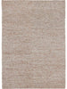 Full view looking down on the Tribe Home nz Pearle bobbly wool rug in colur coral