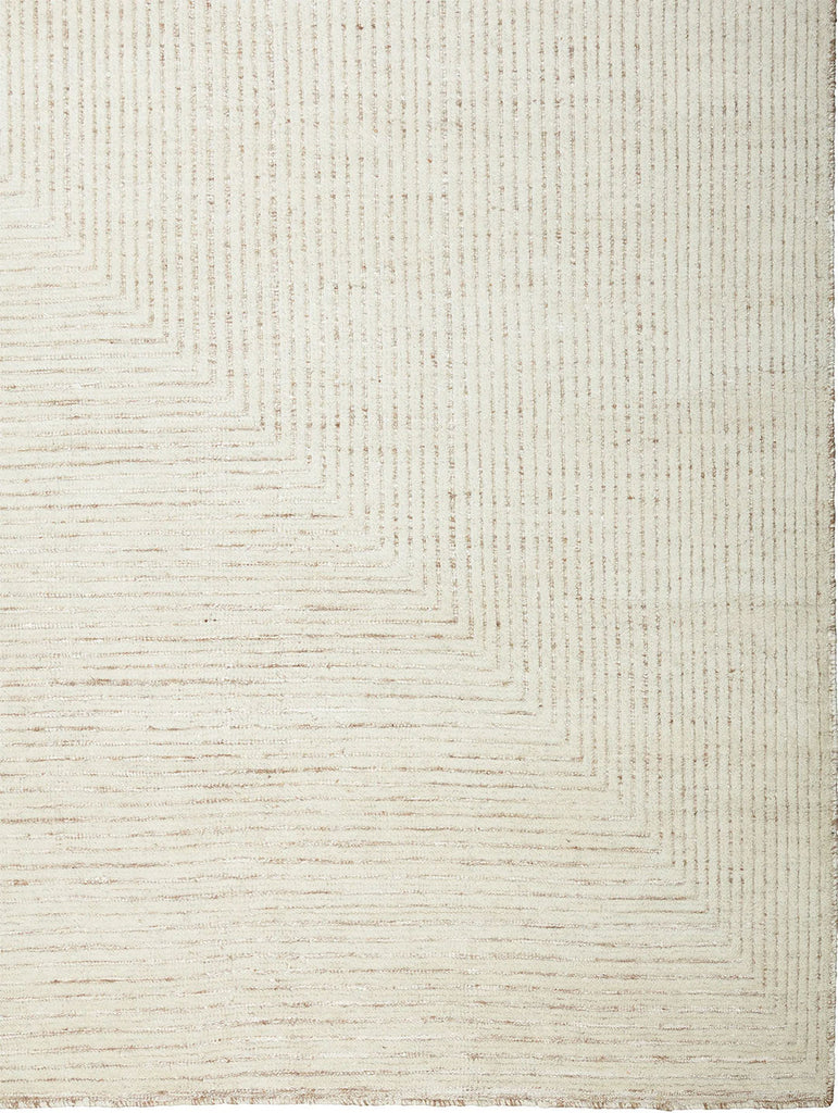Tribe Home nz wool rug cream