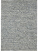 Full view from above of the Tribe Home Pearle wool rug in colour Blue Willow