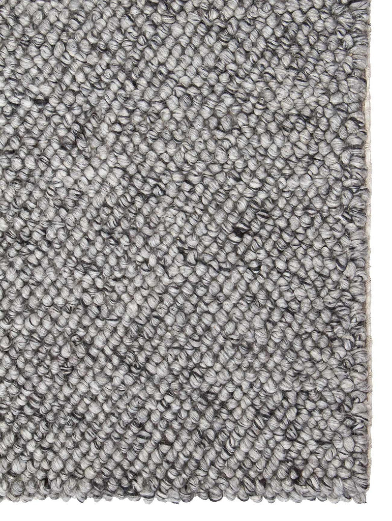 Tribe Home nz Aero rug in silver textural detail close up