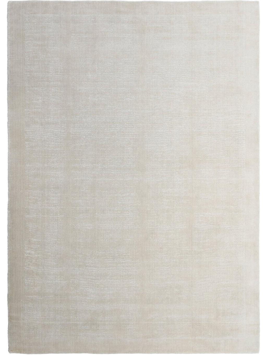 Full view from above oft he Tribe Home nz Tait wool rug in colour Rice